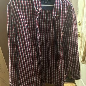 U.S. Polo Assn. Red and Blue Checkered Shirt